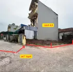 Bán lô góc 60m2 ở thụy hương, chương mỹ, hà nội đường 7m