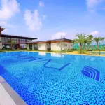 Bán nhà mặt phố 100m2, giá 3,5 tỷ, mặt tiền đường lộ giới 60m, trung tâm bến lức