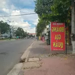 Toàn bộ khu đất đã được xây cất và phục vụ cho ẩm thực ăn uống