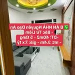 B án nhà nguyễn đạo an - bắc từ liêm -dt: 40m2 - 5 tầng - mt: 3.4m - giá: 7.x tỷ