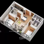 Căn hộ ch812 yên bình complex, dt 73,1m², lg hướng nam, view ct07. giá 1,648 tỷ ck tới 9%