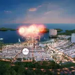 View pháo hoa triệu đô ngay tại ban công căn hộ cao cấp xanh island cát bà chỉ từ 2 tỷ
