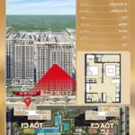 Căn hộ cc đẹp xuất sắc tại masteri trinity square, 2,7 tỷ, 49,7m2, 2 phòng ngủ 2wc