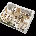 Bán căn hộ 2pn vinhomes star city – tầng trung đông nam thoáng mát, giá 2.5x tỷ rẻ nhất